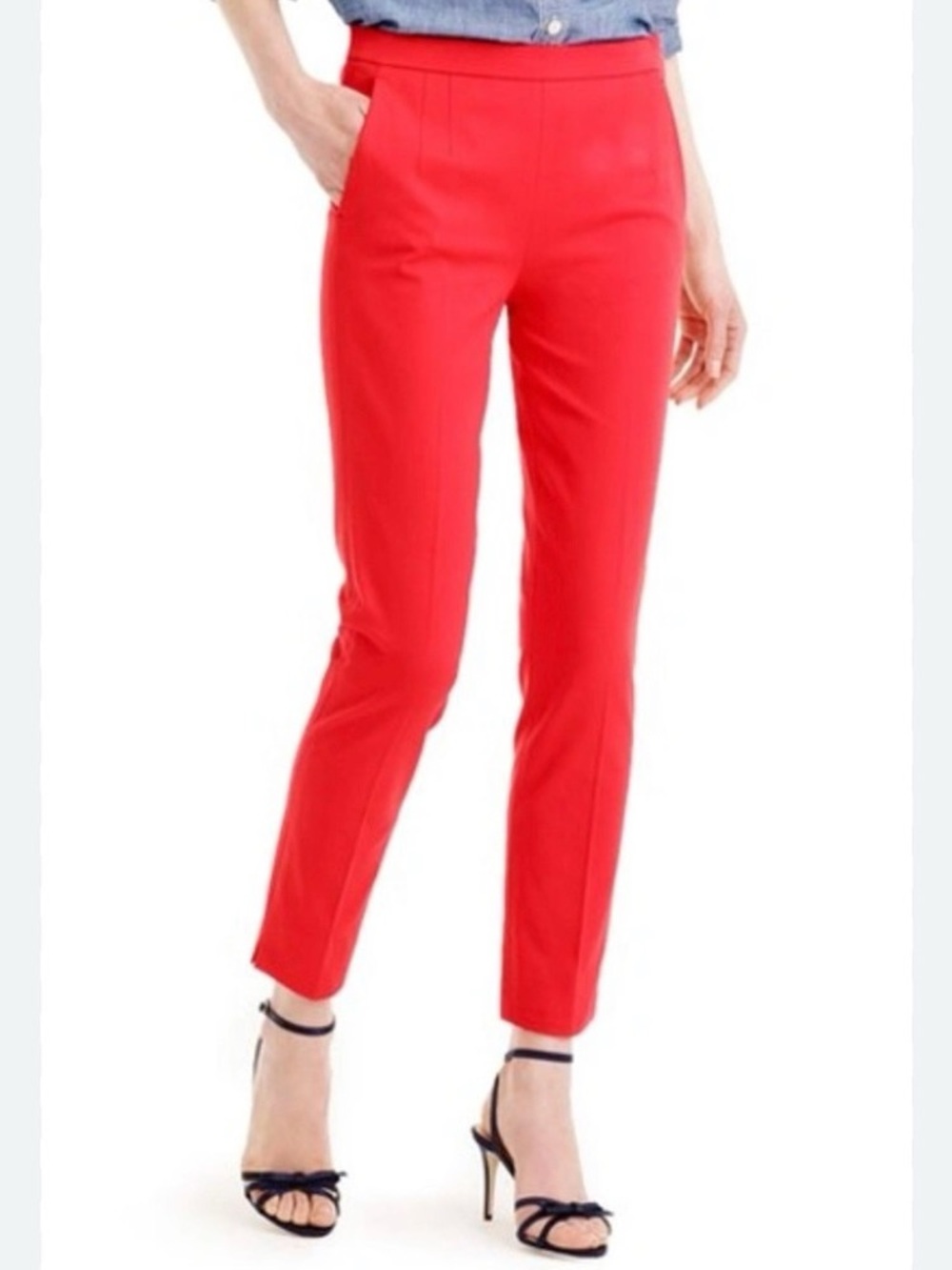 J‎ Crew Martie Pant In Bi-stretch Cotton